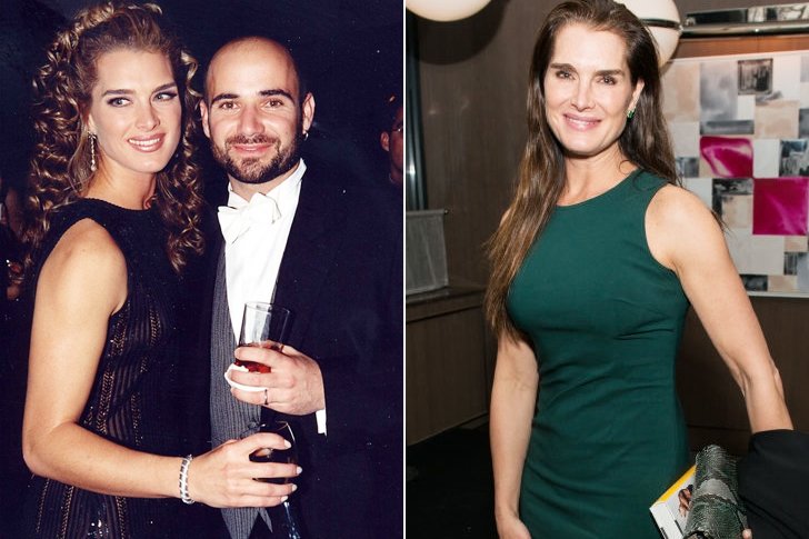 brooke shields andre agassi book